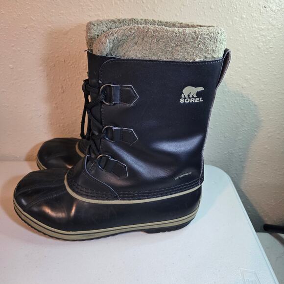 Sorel Yoot Pac TP Waterproof Boot in Black Women's Size 7 - Picture 2 of 7